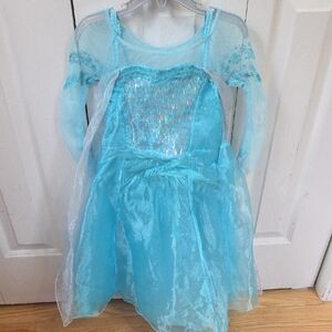 Disney Elsa Sparkling Aqua Princess Costume